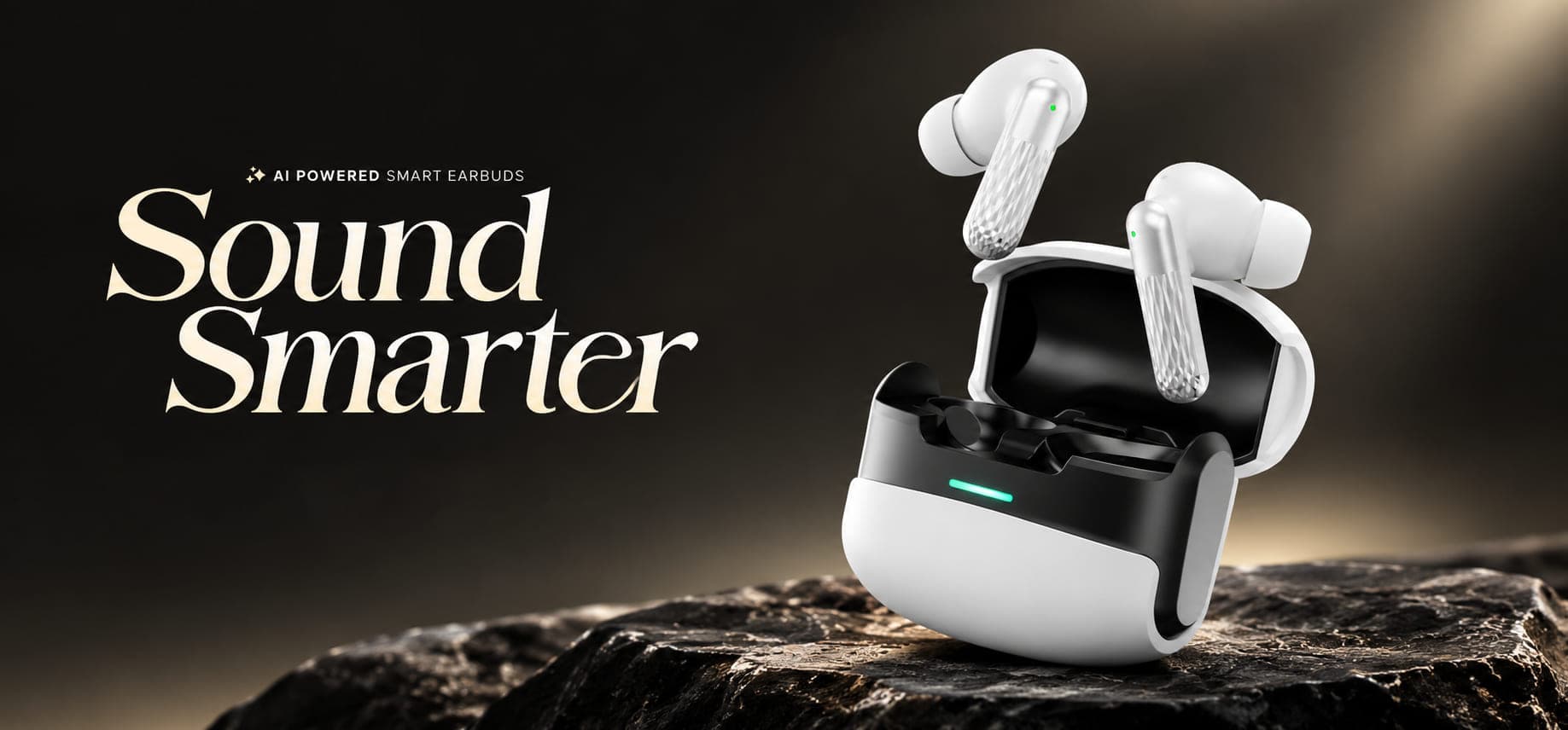 AI-powered smart wireless earbuds — Sound Smarter
