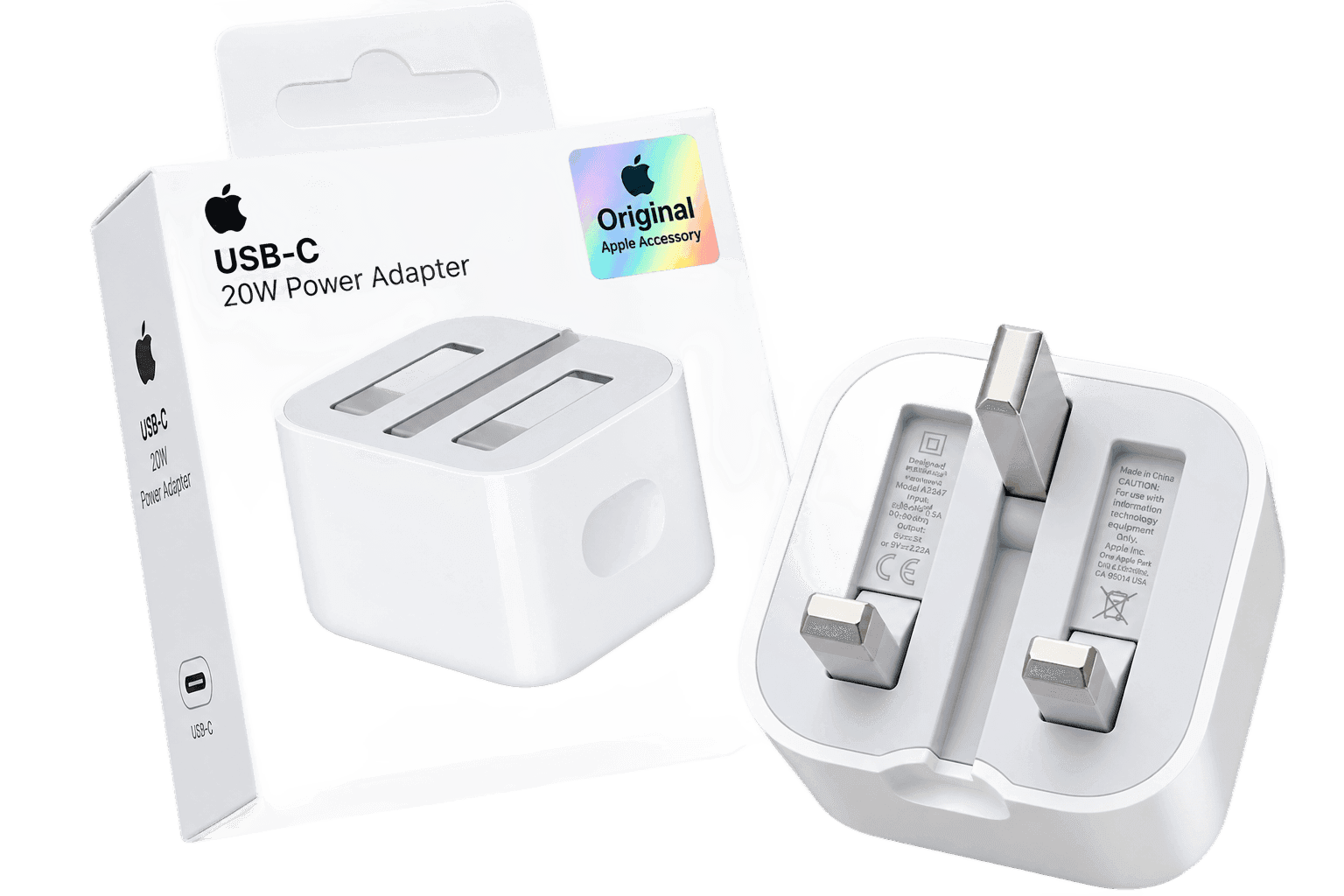 20W USB-C PD Charger (3-Pin)