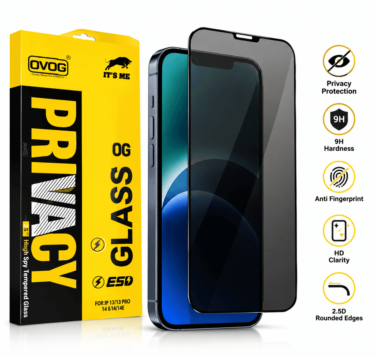 Privacy Glass Screen Protector — image 1