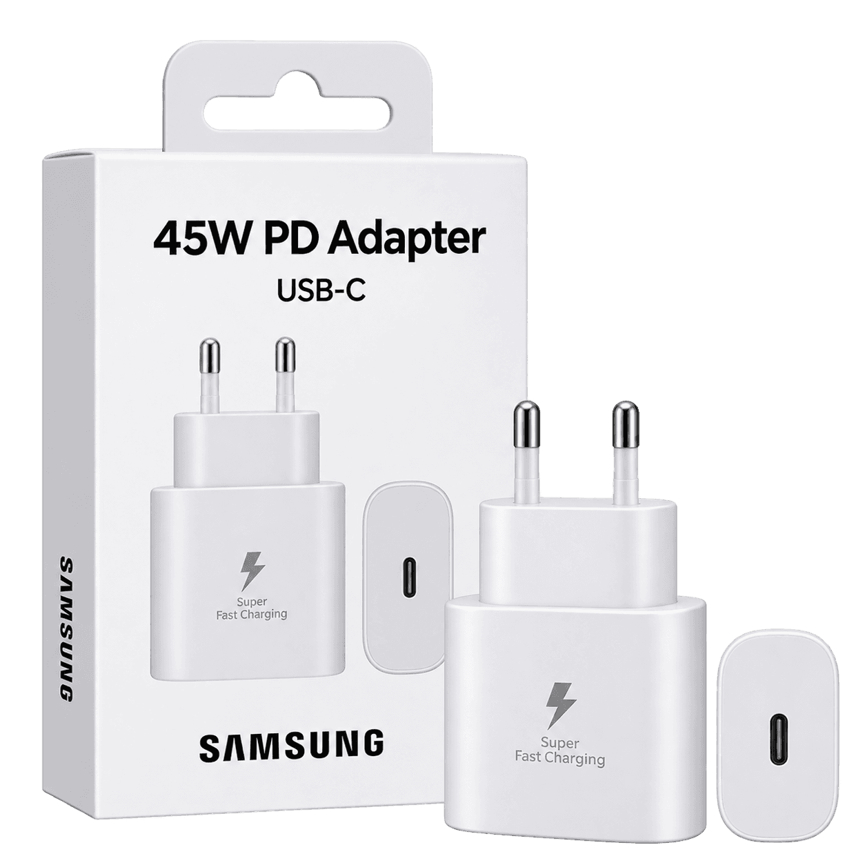 45W USB-C PD Charger — Samsung Super Fast Charging 2.0 Compatible thumbnail 2