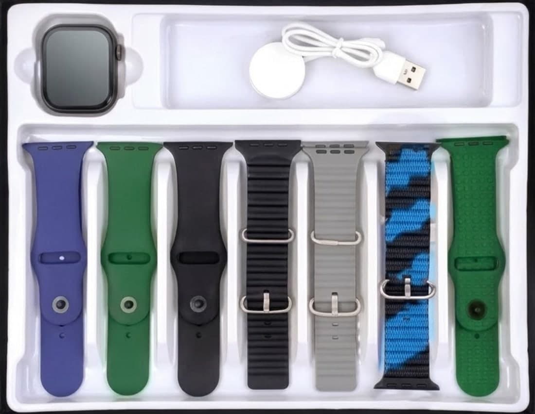Ultra Smartwatch — 7-Strap Kit (Bluetooth Calling) thumbnail 2