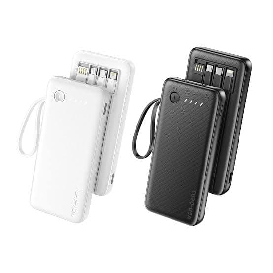 Ven-Dens 10,000mAh Power Bank — Built-In Cables (VD-PB058) — image 4